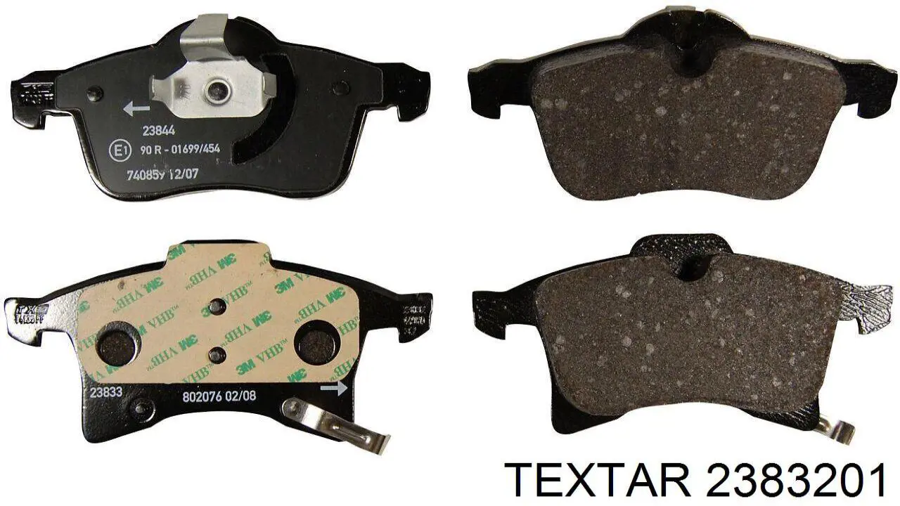 Колодки Textar 2383201 цена, от 31.62 USD
