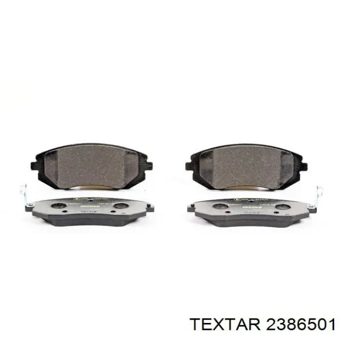 Тормозные колодки Textar 2386501