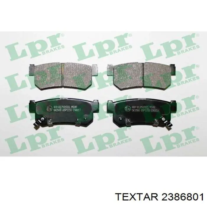 Колодки Textar 2386801 цена, от 31.81 USD