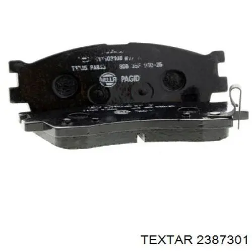 Передние тормозные колодки 2387301 Textar