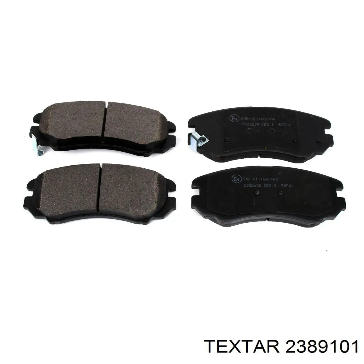 Передние тормозные колодки 2389101 Textar