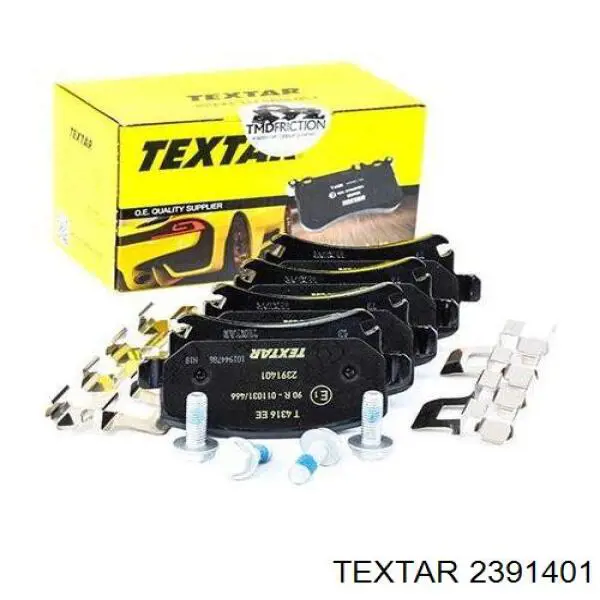 2391401 Textar Колодки тормозные дисковые комплект