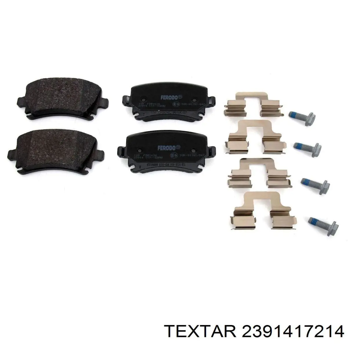 Колодки дисковые  Textar 2391417214 цена, от 22.60 USD