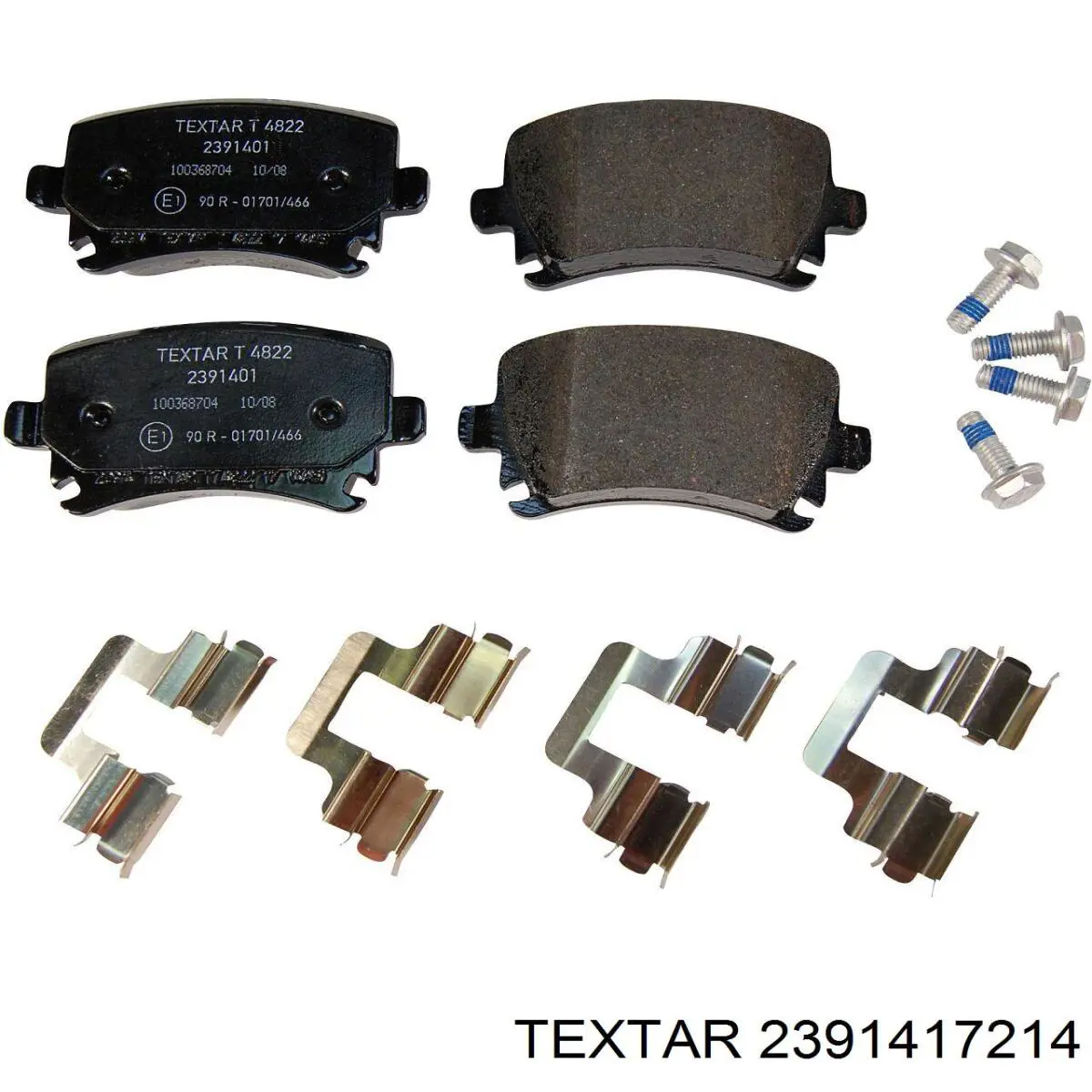 Купить 2391417214 Textar Колодки тормозные задние, дисковые