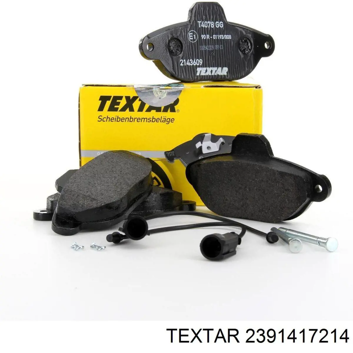 Купить 2391417214 Textar Колодки тормозные задние, дисковые