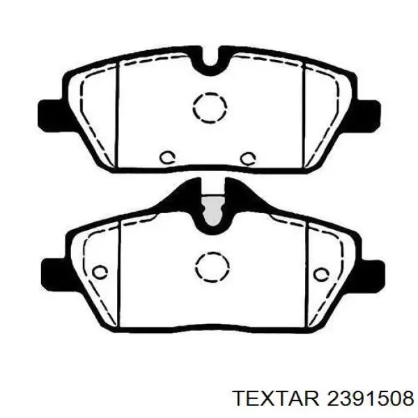 Тормозные колодки Textar 2391508