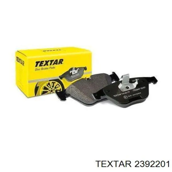 Передние тормозные колодки 2392201 Textar