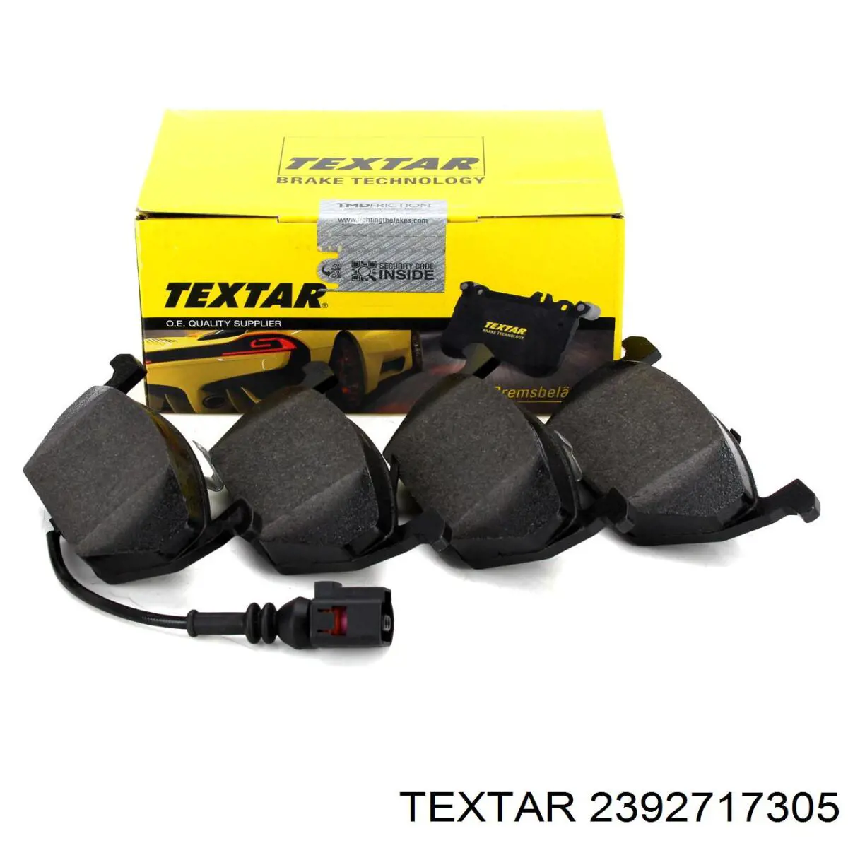 2392717305 Textar Колодки тормозные дисковые комплект