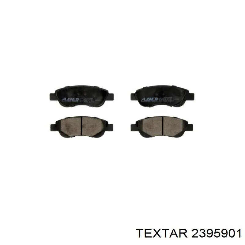Купить 2395901 Textar Колодки тормозные