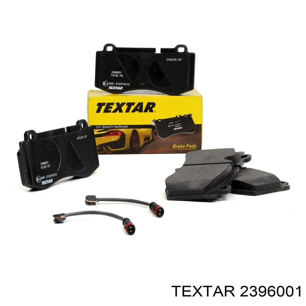 Передние тормозные колодки 2396001 Textar