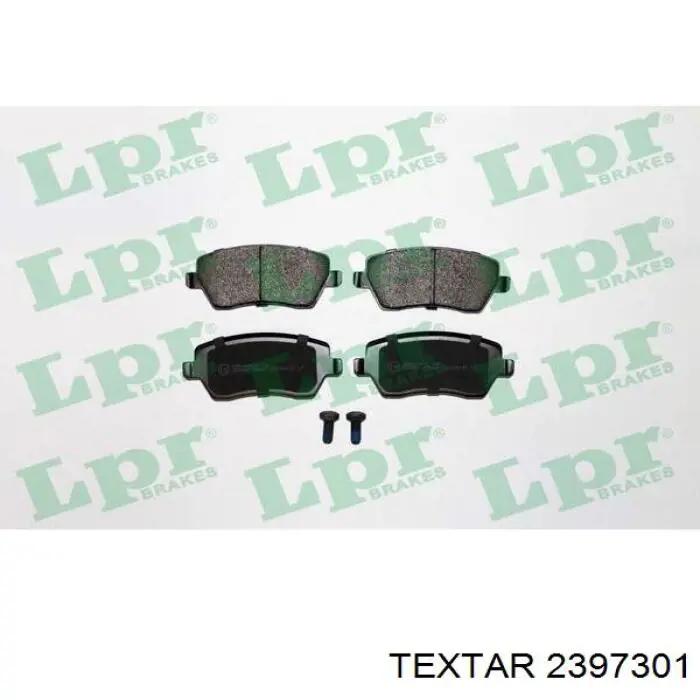 Купить 2397301 Textar Колодки тормозные