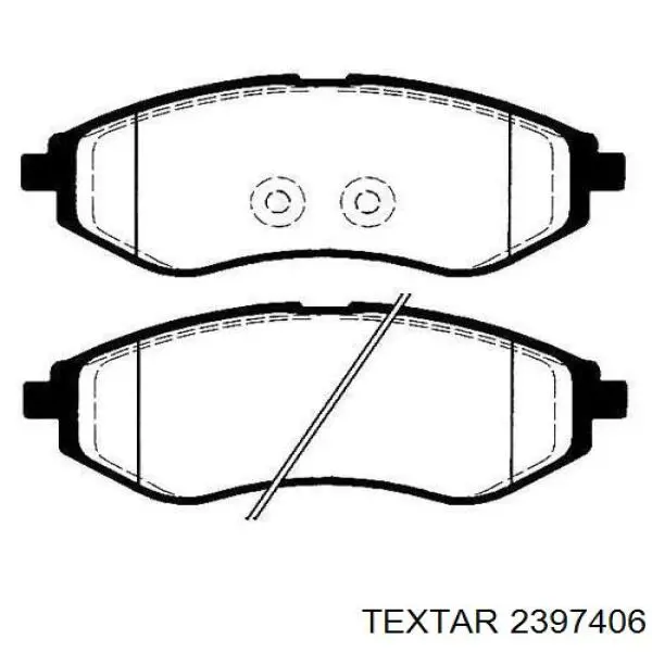 Купить 2397406 Textar Колодки тормозные
