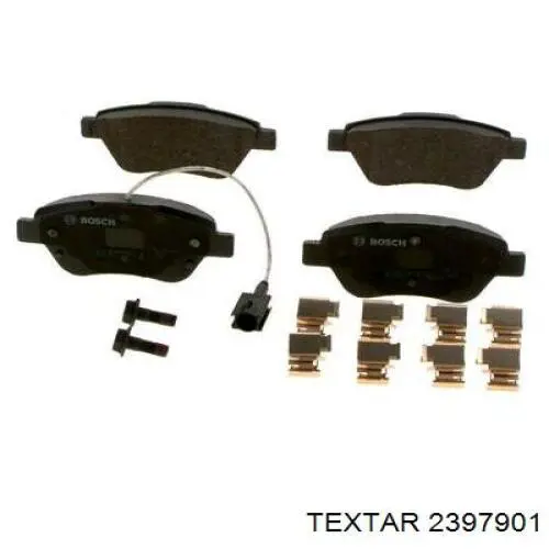 2397901 Textar Колодки передние