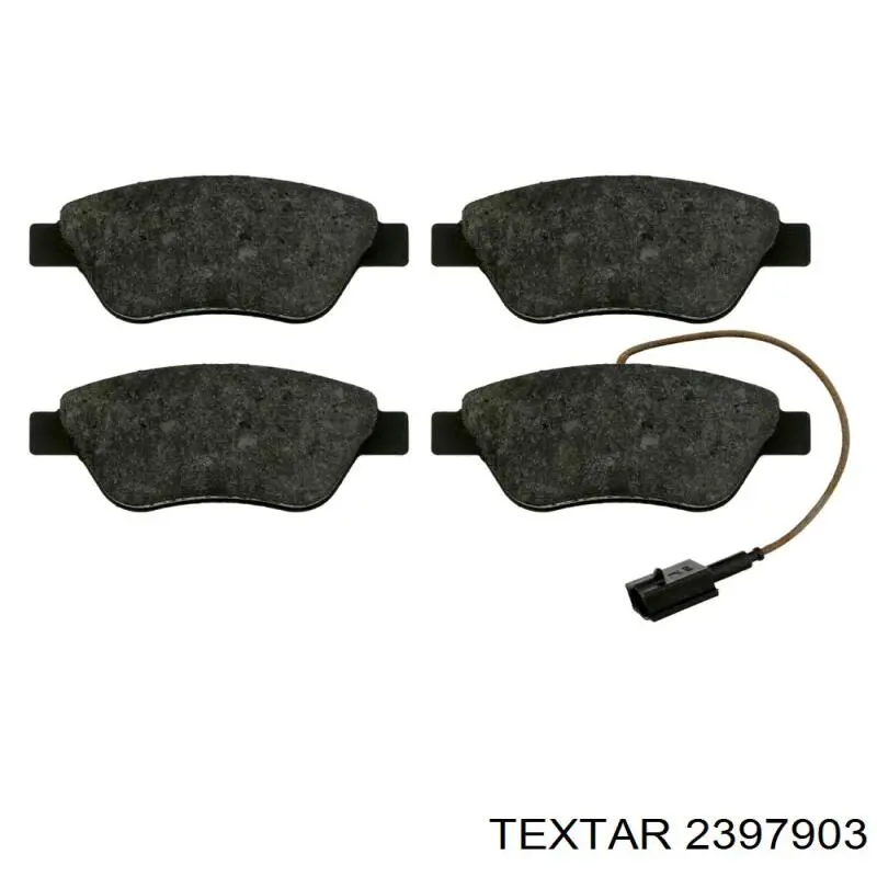 Тормозные колодки Textar 2397903