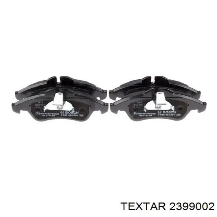 Купить 2399002 Textar Колодки тормозные