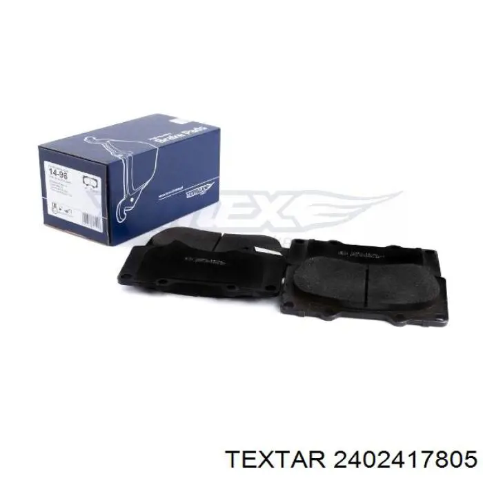 Купить 2402417805 Textar Колодки тормозные