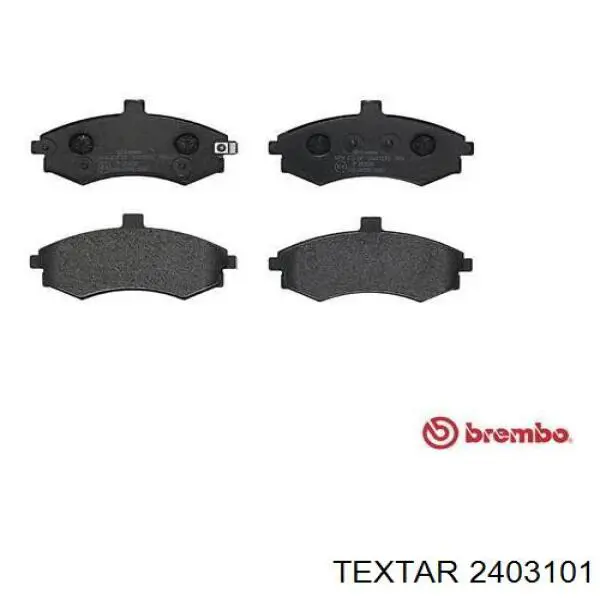 Колодки Textar 2403101 цена, от 18.51 USD