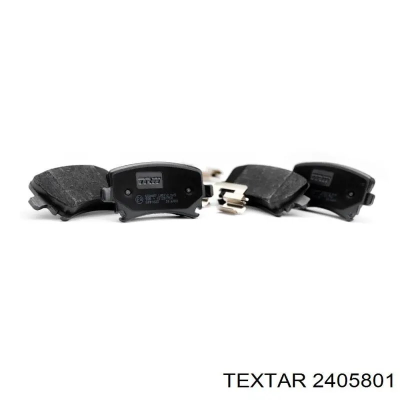 Купить 2405801 Textar Колодки тормозные задние, дисковые