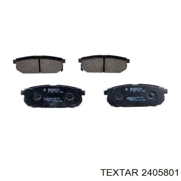 Колодки дисковые  Textar 2405801 цена, от 28.01 USD