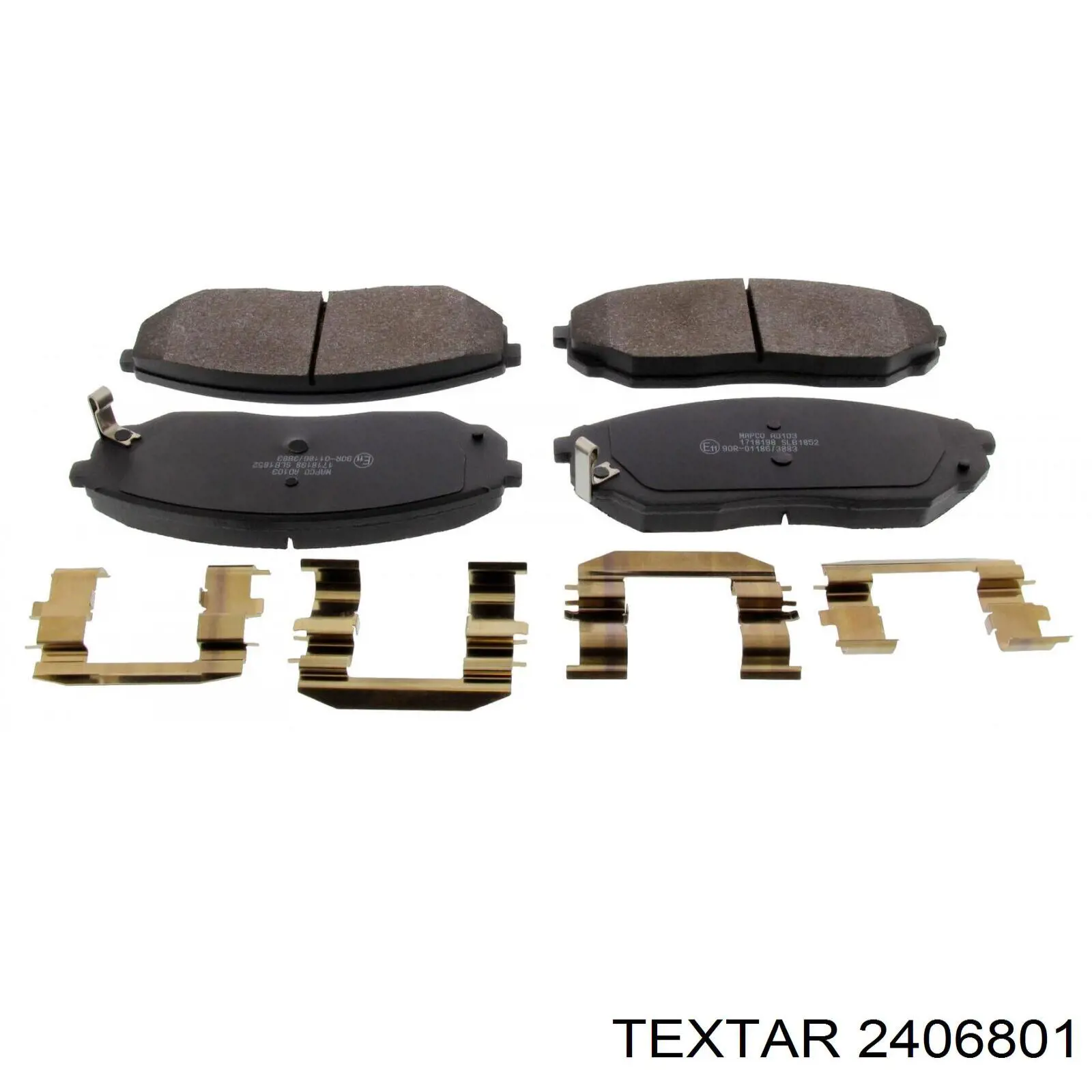 Колодки Textar 2406801 цена, от 27.31 USD