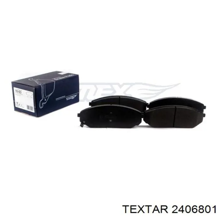 Купить 2406801 Textar Колодки тормозные