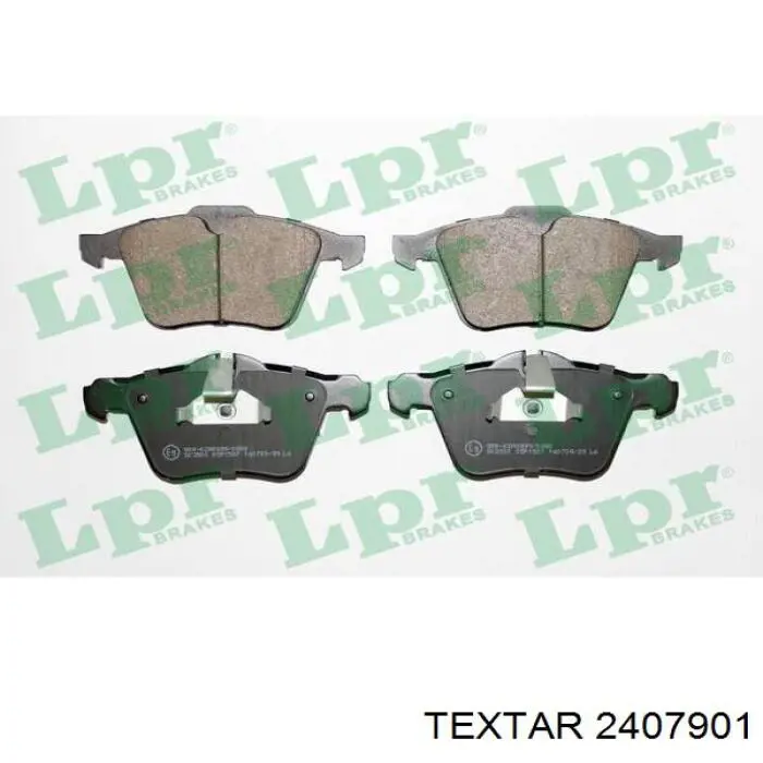 Колодки Textar 2407901 цена, от 59.73 USD