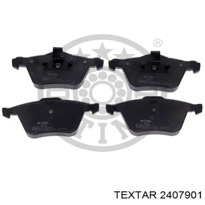 Купить 2407901 Textar Колодки тормозные