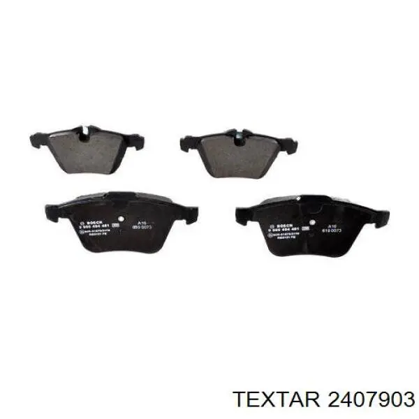 Колодки Textar 2407903 цена, от 44.41 USD