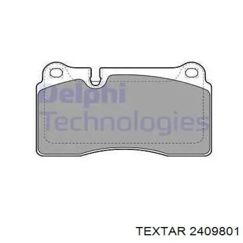 Передние тормозные колодки 2409801 Textar