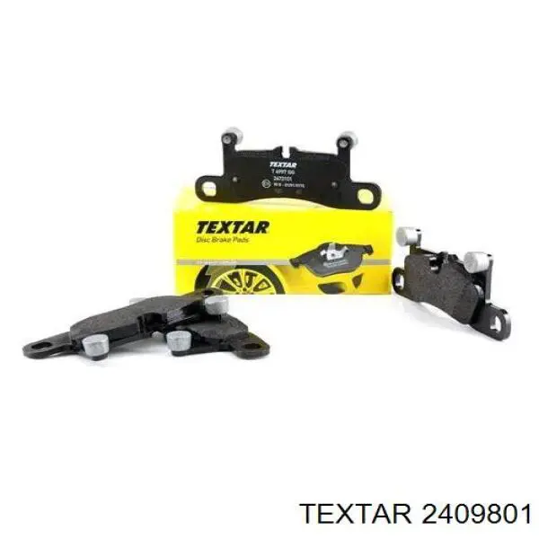 Купить 2409801 Textar Колодки тормозные