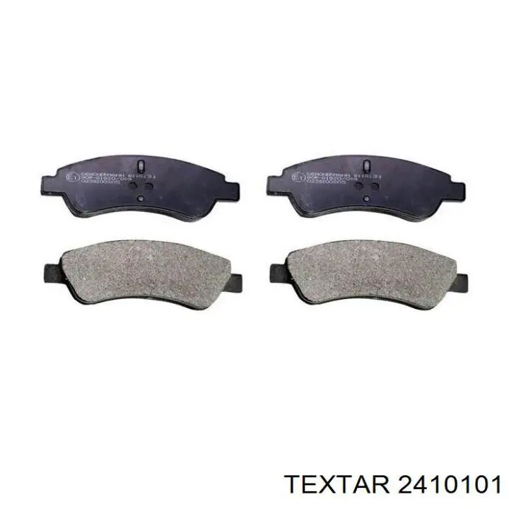 2410101 Textar Колодки передние
