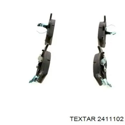 Купить 2411102 Textar Колодки тормозные задние, дисковые