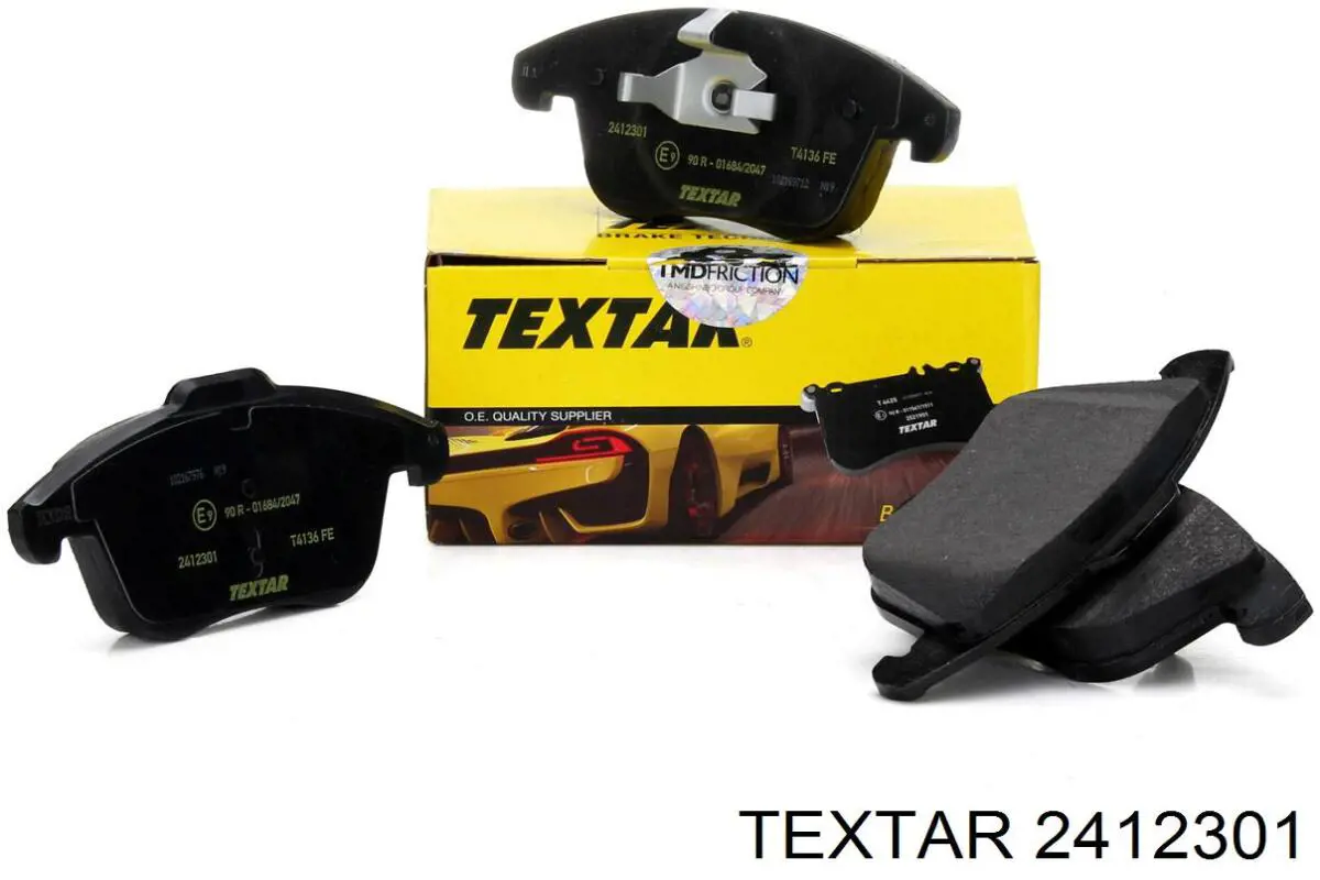 2412301 Textar Колодки передние
