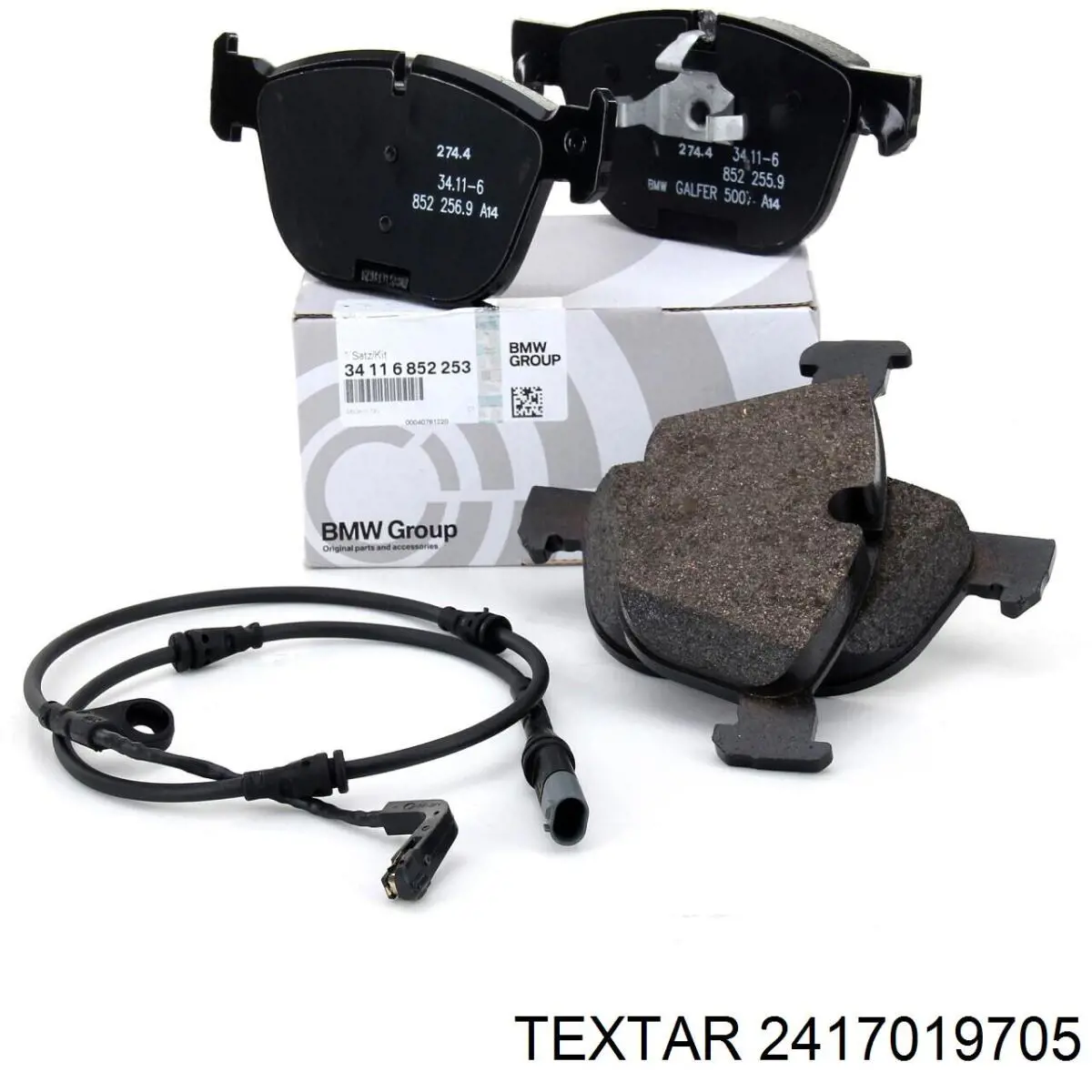Тормозные колодки Textar 2417019705