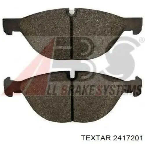 Колодки Textar 2417201 цена, от 84.73 USD