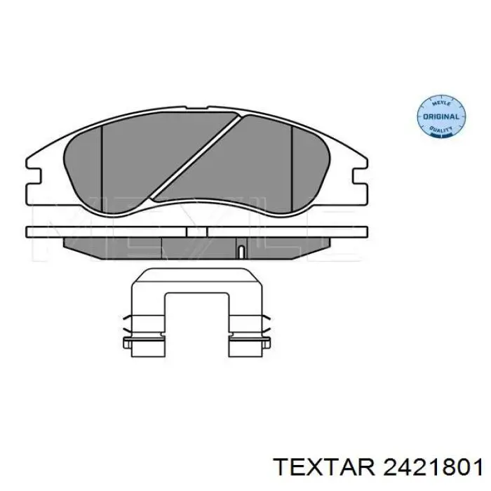 Купить 2421801 Textar Колодки тормозные