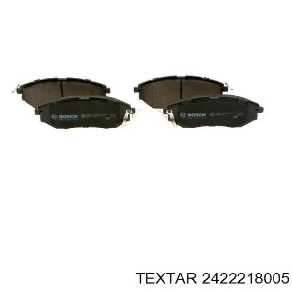 2422218005 Textar Колодки передние