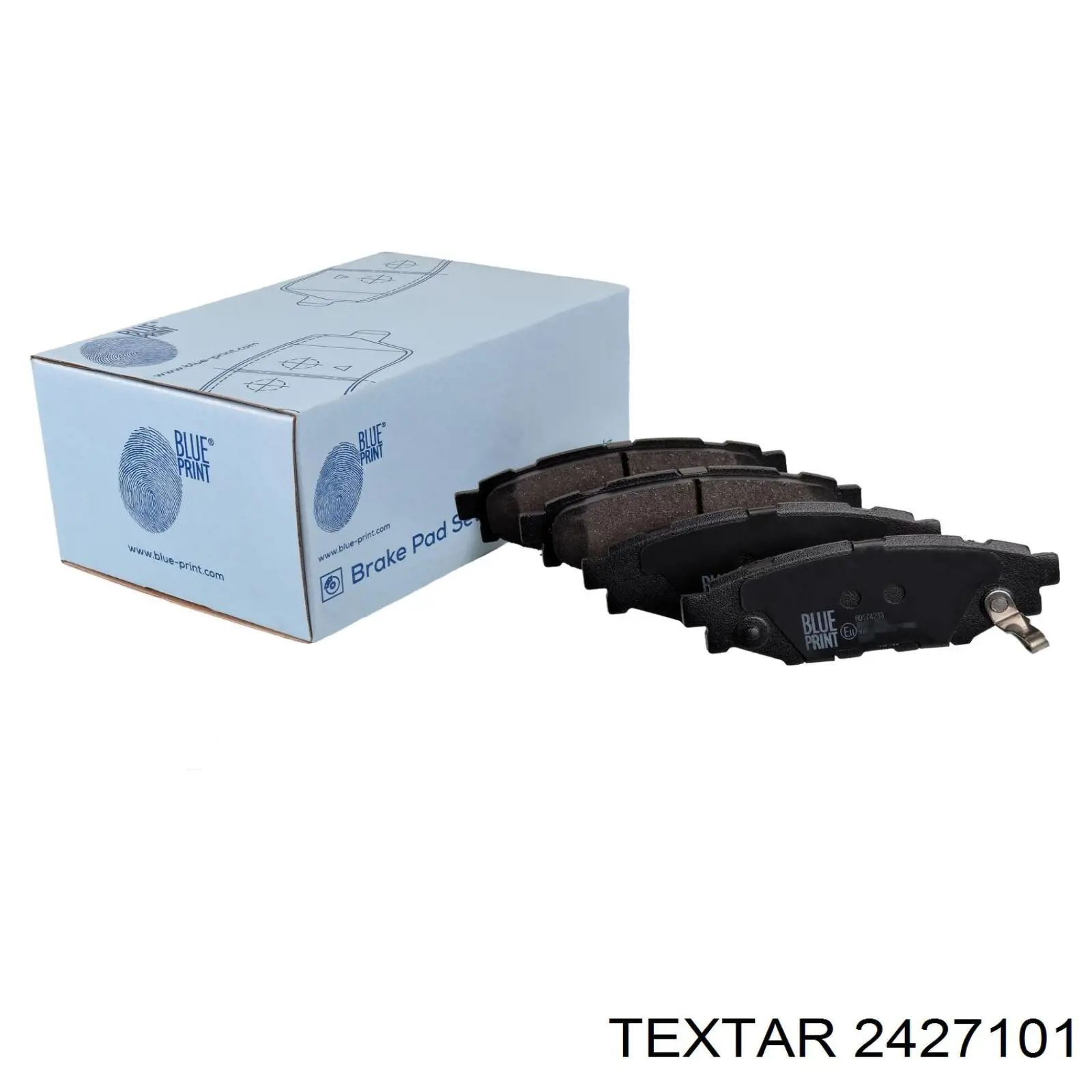 Купить 2427101 Textar Колодки тормозные задние, дисковые