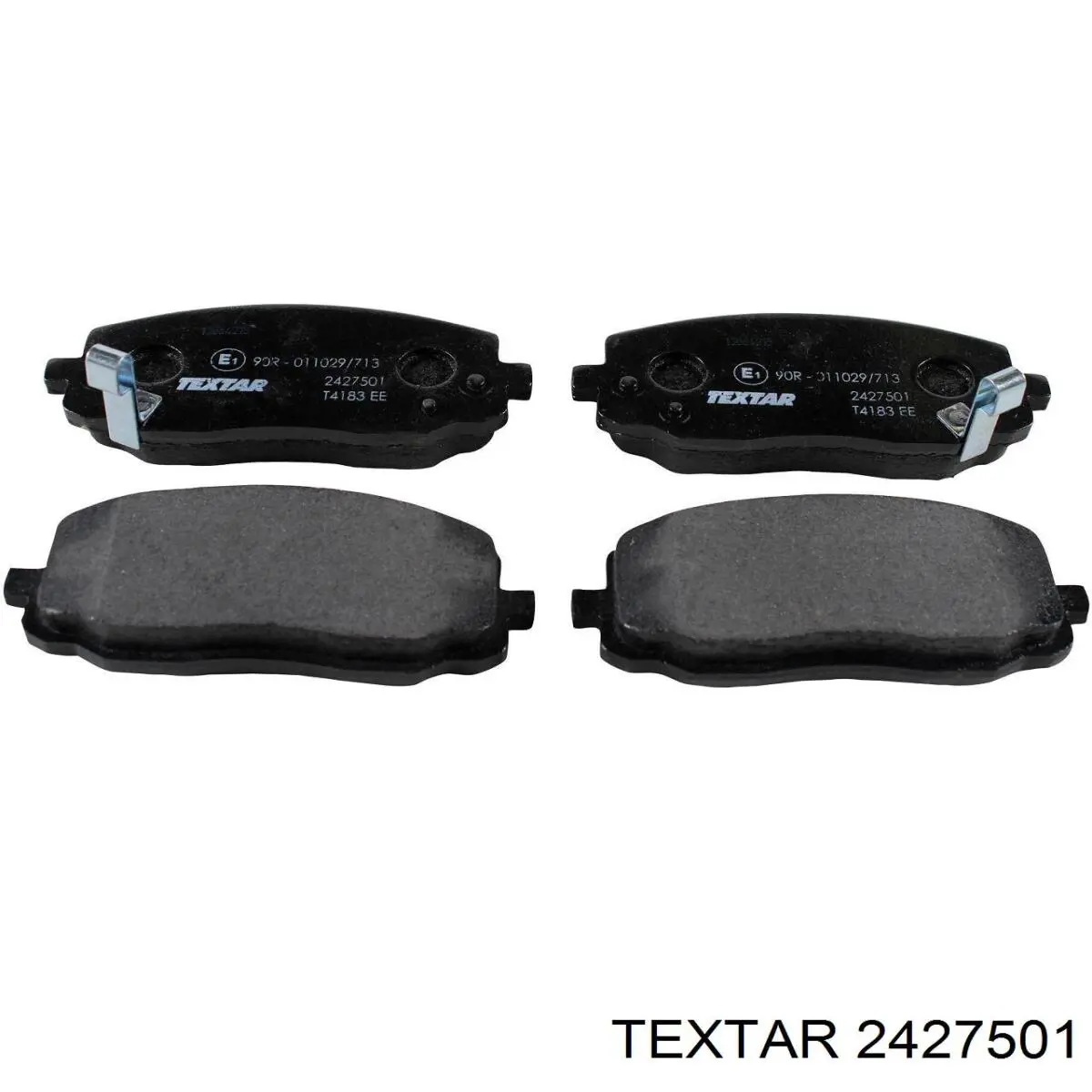 Купить 2427501 Textar Колодки тормозные