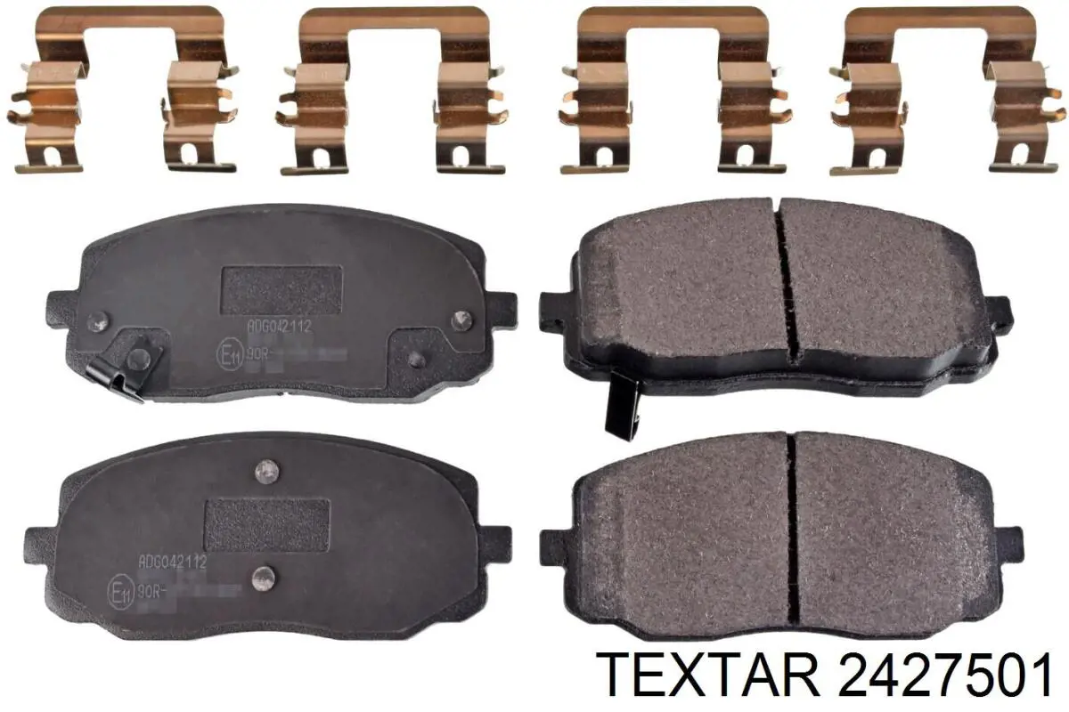 Колодки Textar 2427501 цена, от 20.38 USD