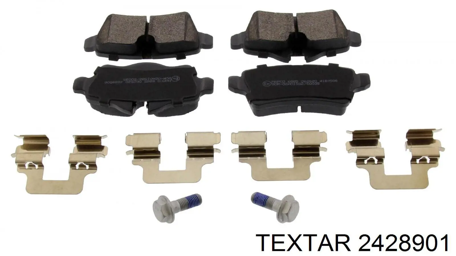 Колодки дисковые  Textar 2428901 цена, от 46.41 USD