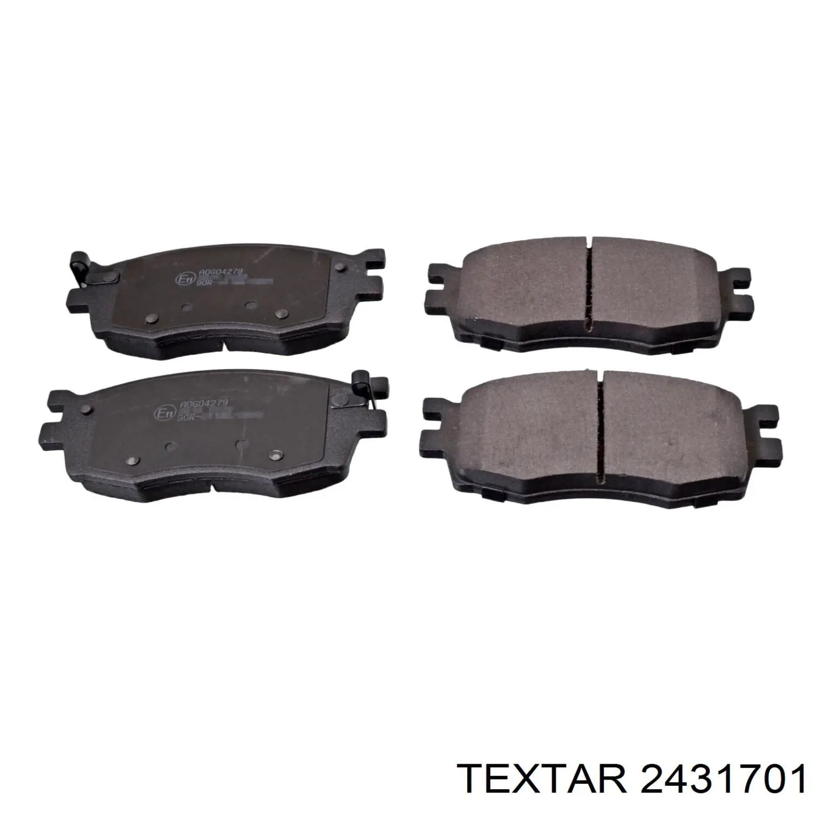 Колодки Textar 2431701 цена, от 15.58 USD