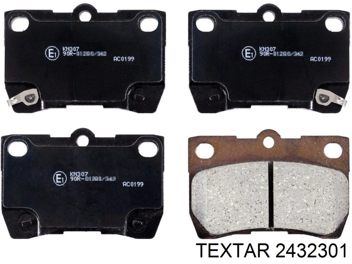 Колодки дисковые  Textar 2432301 цена, от 30.39 USD
