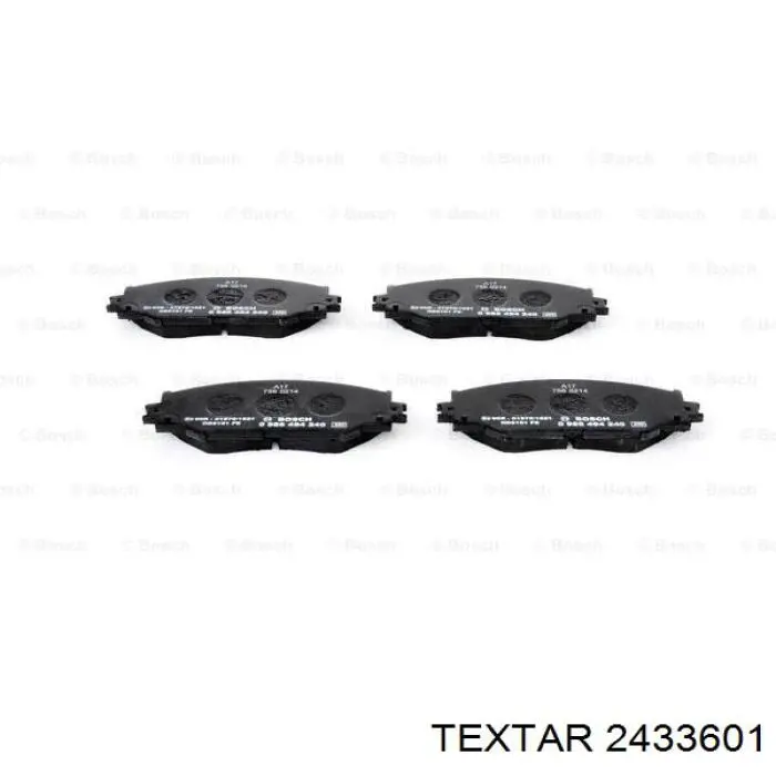 2433601 Textar Колодки передние