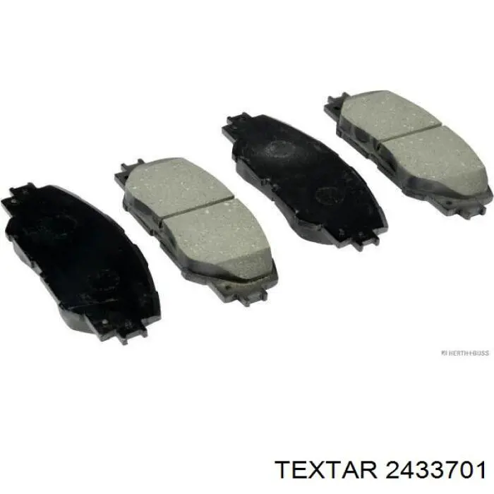 Колодки Textar 2433701 цена, от 43.93 USD