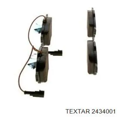 Тормозные колодки Textar 2434001