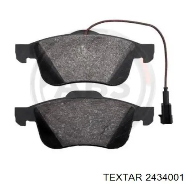 Колодки Textar 2434001 цена, от 45.76 USD