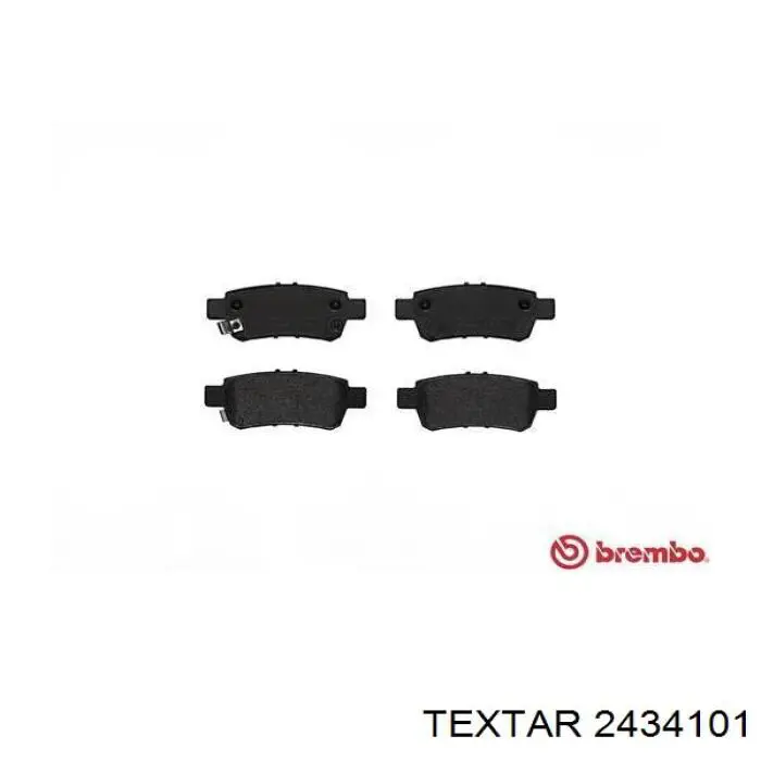 Колодки дисковые  Textar 2434101 цена, от 22.32 USD