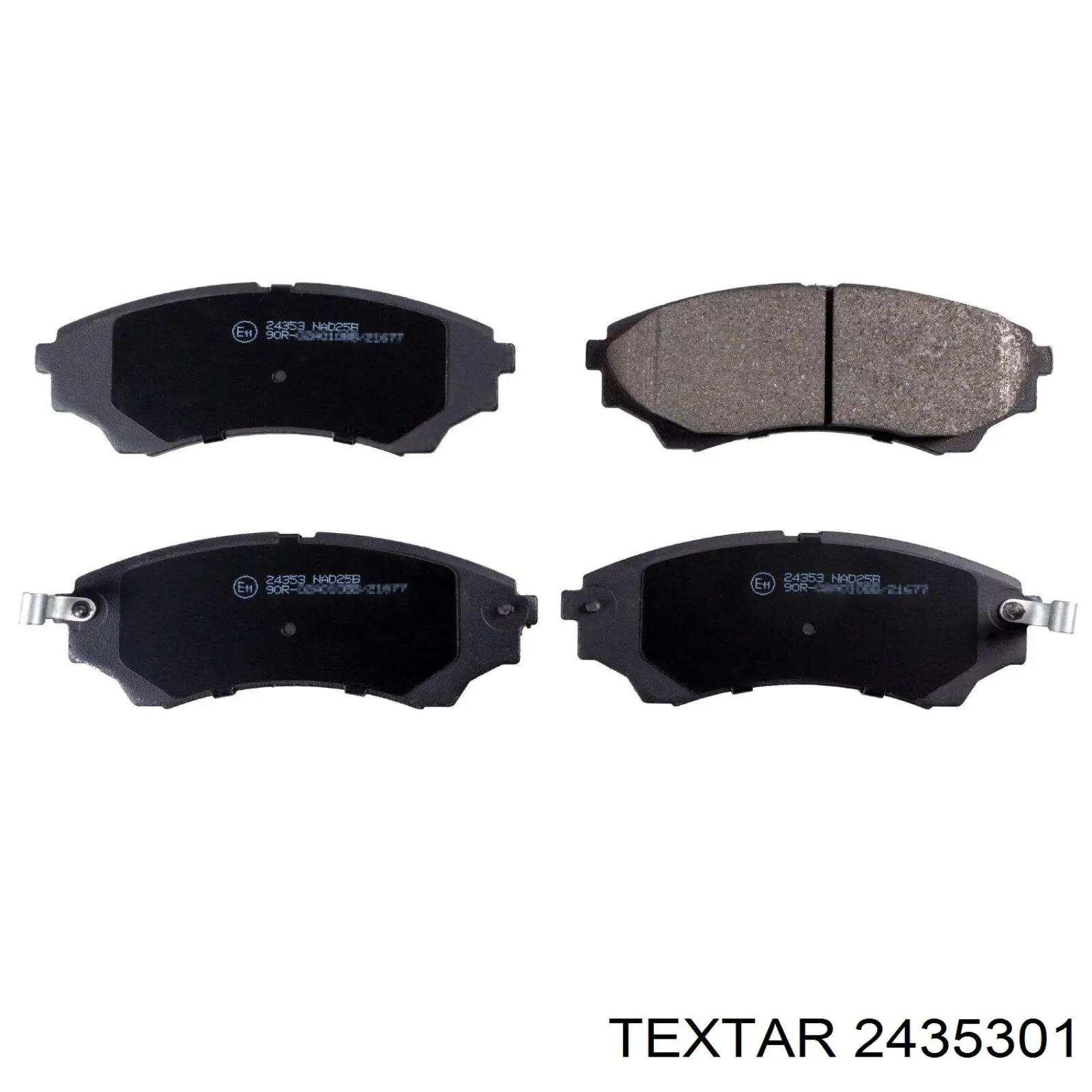 Колодки Textar 2435301 цена, от 34.94 USD