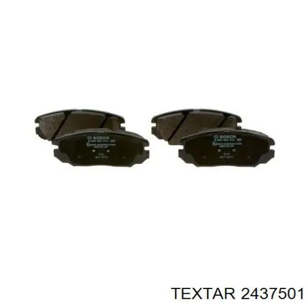 Купить 2437501 Textar Колодки тормозные